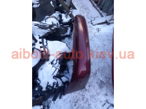 Бампер задній бордовий Lanos/Sens