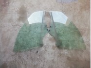 Стекло передней двери Dacia Logan 