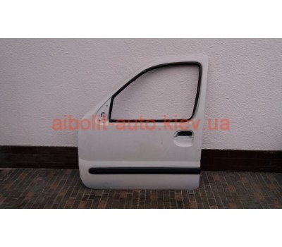 Дверь водительская Кенго 1998 - 2008  Renault Kangoo 1998 - 2008г. Кузовные детали