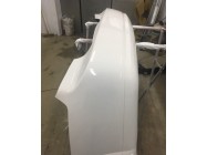 Бампер задний лачетти седан Белый 11u Бампер задний лачетти седан Белый 11u