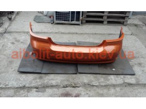 Бампер задний Авео Т250 Оранжевый