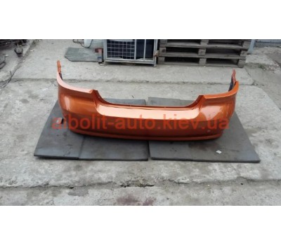 Бампер задний Авео Т250 Оранжевый  Chevrolet Aveo Кузовные детали