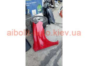 Крыло переднее правое Бордовый  Авео Т250