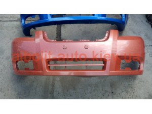 Бампер передний Авео Оранжевый Т250