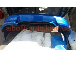 Бампер задний Авео Т250 Тёмно синий 