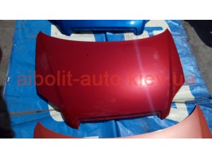 Капот Бордовый Авео Т250