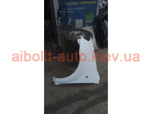 Крыло переднее левое Белое Авео Т250