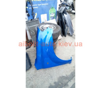 Крыло переднее правое Темно-синее  Авео Т250  Chevrolet Aveo Кузовные детали