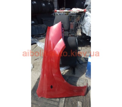 Крыло переднее правое лачетти седан, универсал Бордовый 70u  Chevrolet Lacetti Кузовные детали