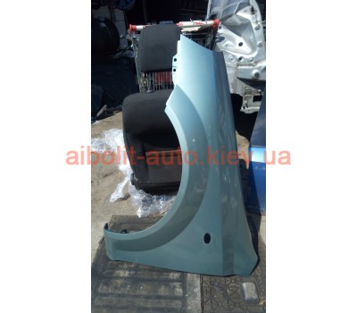 Крыло переднее левое лачетти седан, универсал Зеленый 35u  Chevrolet Lacetti Кузовные детали