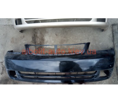 Бампер передний лачетти Черный 87u седан, универсал  Chevrolet Lacetti Кузовные детали