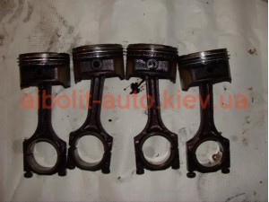 Поршень с шатуном Авео 1.5 Поршень с шатуном Авео 1.5