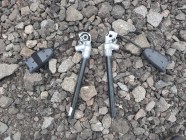 Засувки передніх ремнів Megane 2 Засувки передніх ремнів Megane 2