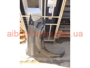 Крыло переднее правое черное Авео Т250