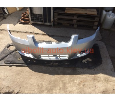 Бампер передний Авео серебристый Т250  Chevrolet Aveo Кузовные детали