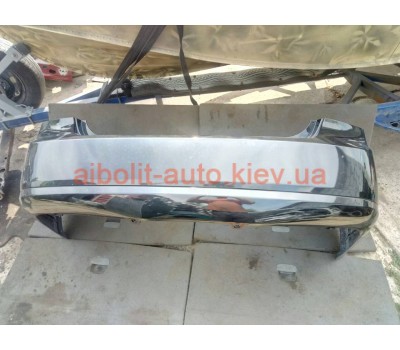 Бампер задний лачетти седан Черный 87u  Chevrolet Lacetti Кузовные детали