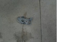 Замок капота нижняя часть лачетти